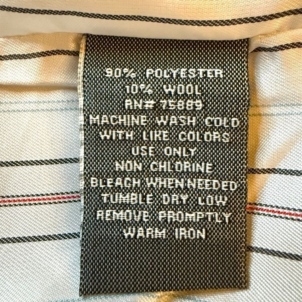 🥳 3/$26 BKE Military Style Wool Blend Jacket Gray Large - Picture 7 of 15